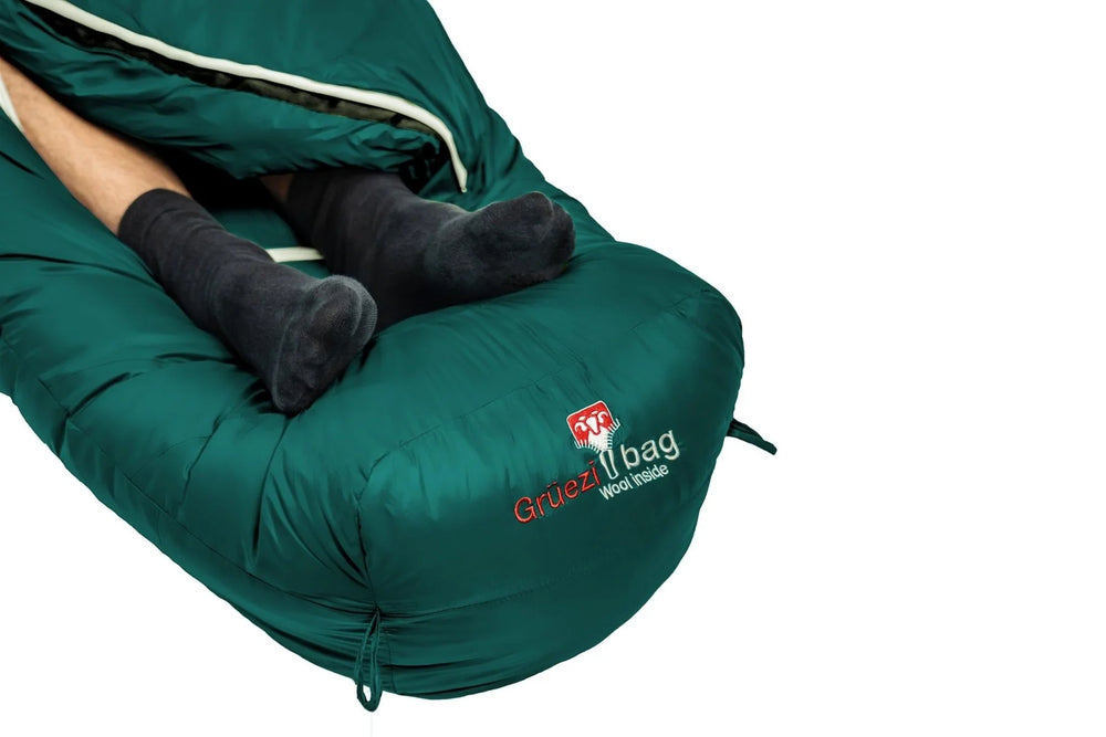 Grüezibag® DownWool Summer Light 2.0 2°C Regular – Ultraleichter Sommerschlafsack bis 175 cm