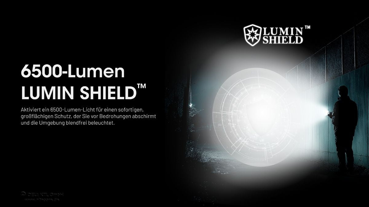 Nitecore EDC29 LUMINBLADE kompakte EDC-Taschenlampe mit 6500 Lumen