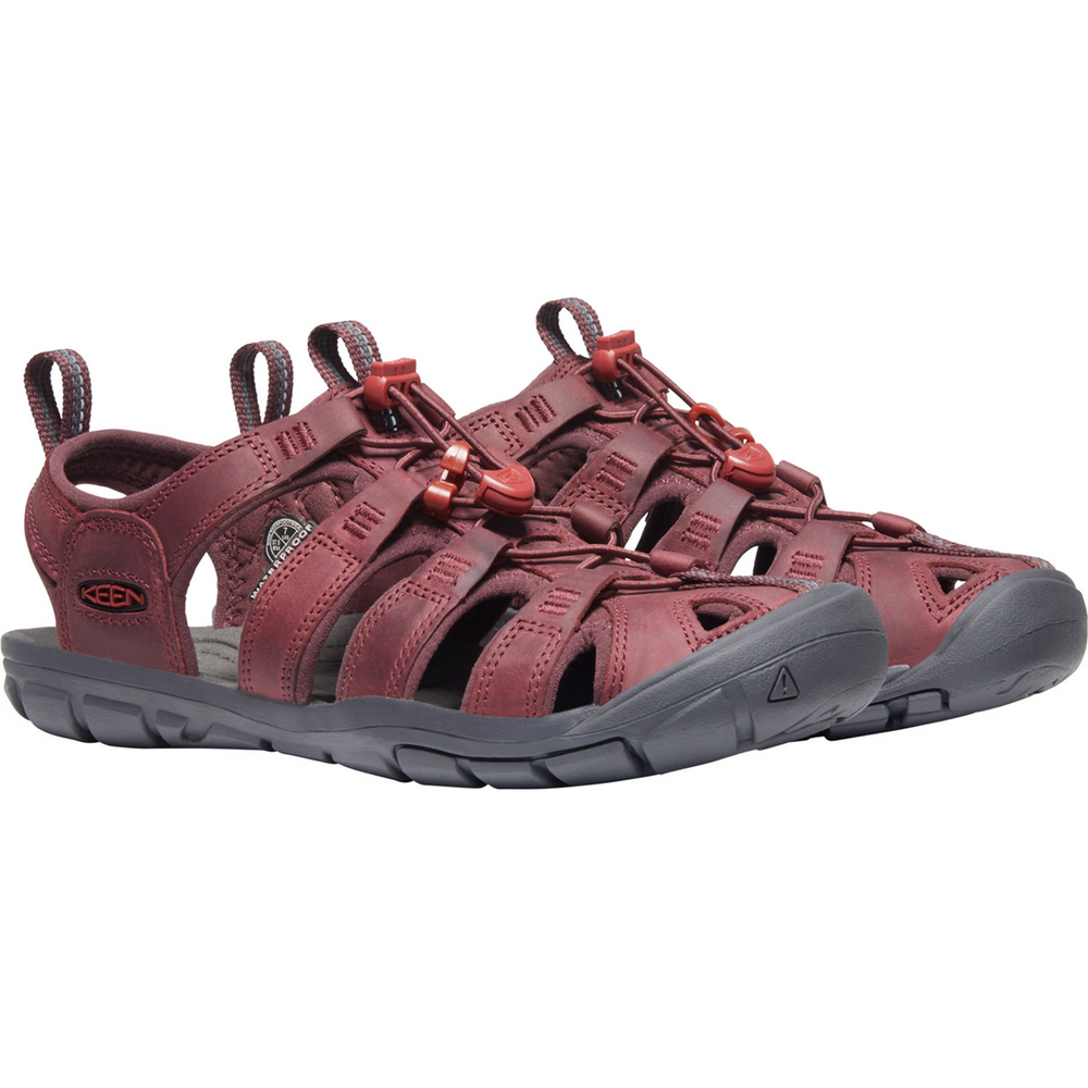 KEEN W Clearwater CNX Leather Trekkingsandalen