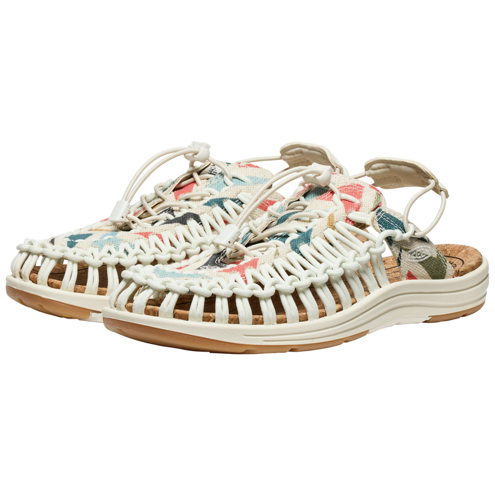 KEEN A Uneek II Convertible Canvas Freizeitsandalen BEIGE