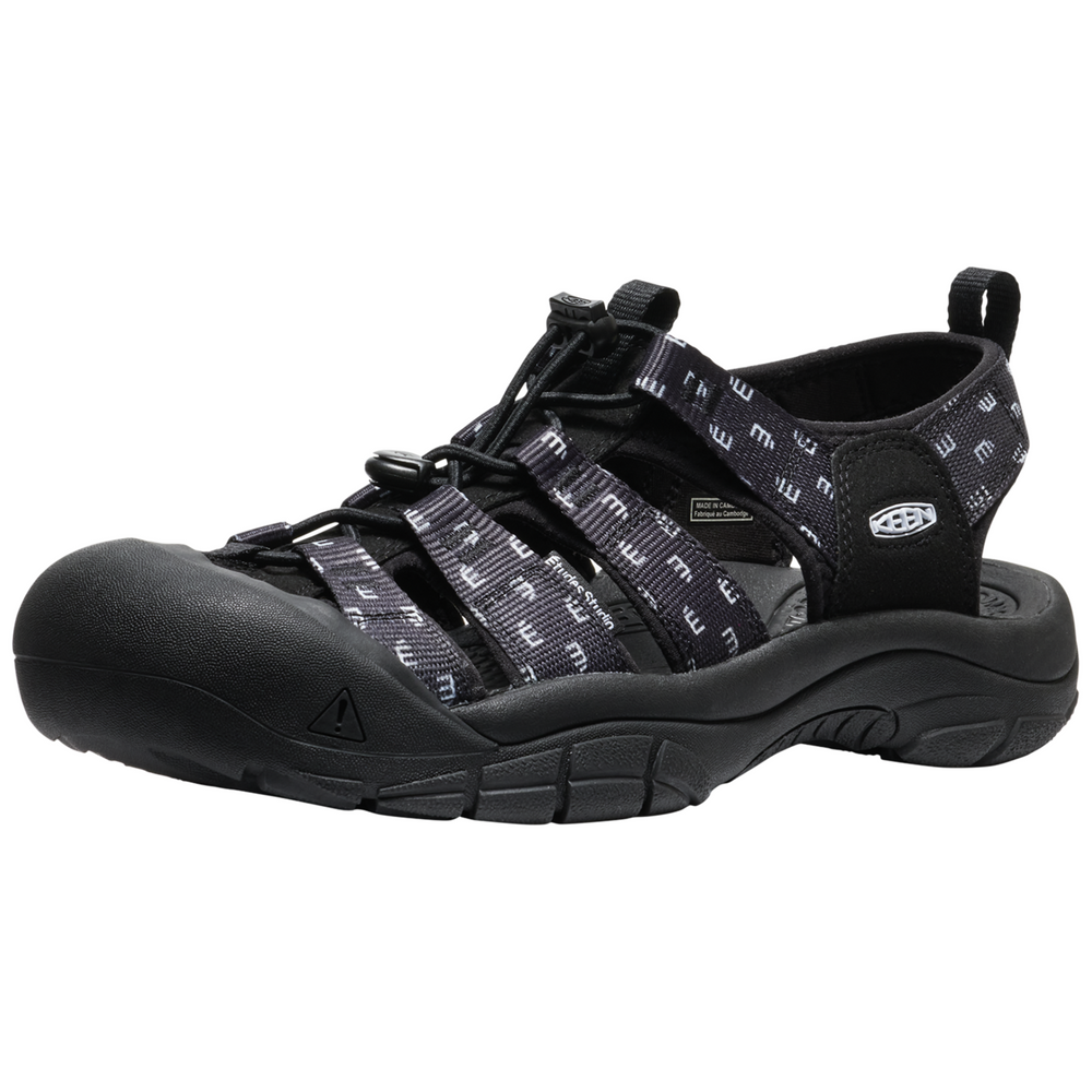 KEEN M Newport Retro x Études Freizeitsandalen SCHWARZ