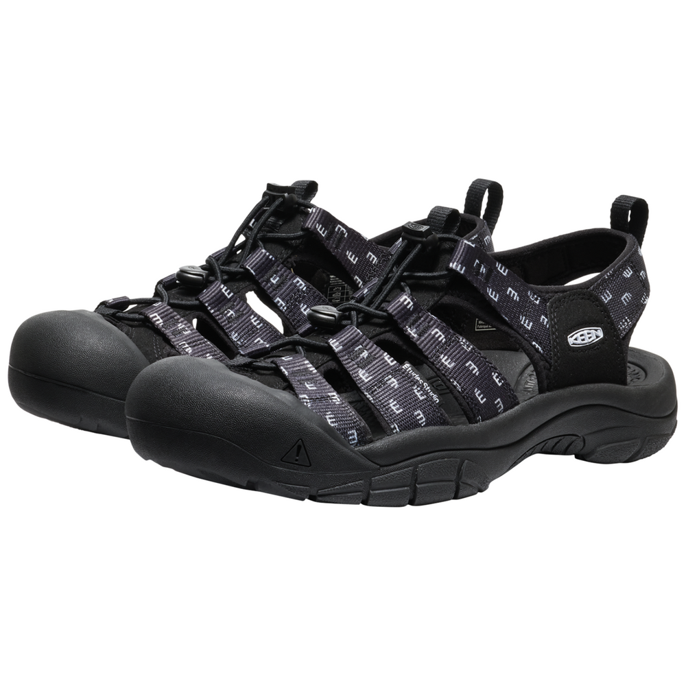 KEEN M Newport Retro x Études Freizeitsandalen SCHWARZ