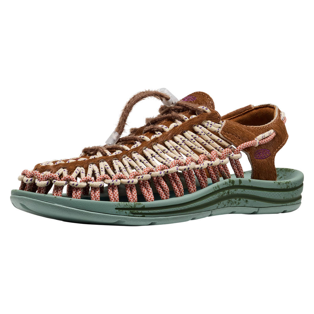 KEEN A Uneek Lea x Nature Lab Freizeitsandalen BRAUN