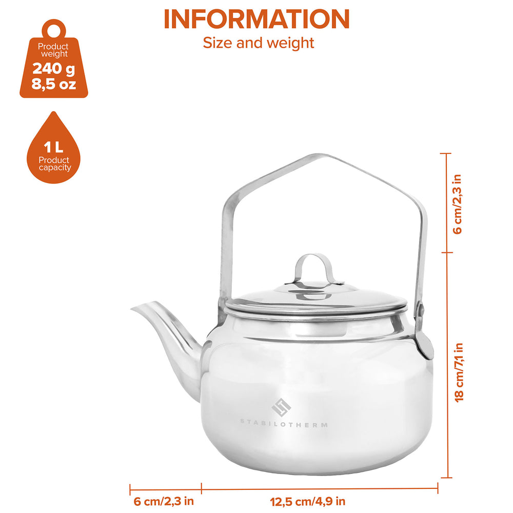 Stabilotherm Tee-Kaffeekanne 1L