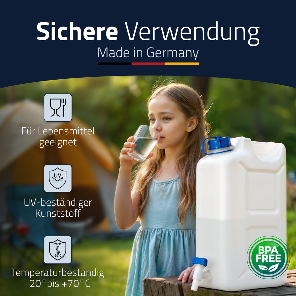 Huenersdorff Wasserkanister Eco 22L