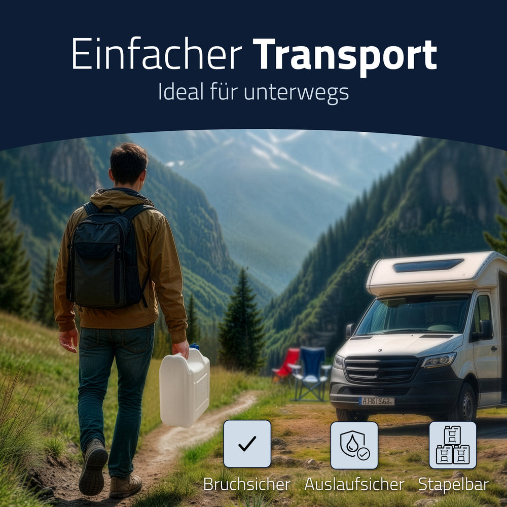Huenersdorff Wasserkanister Eco 12L