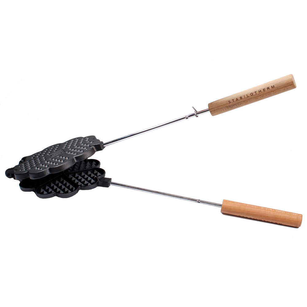 Stabilotherm Robustes Gusseisen-Waffeleisen