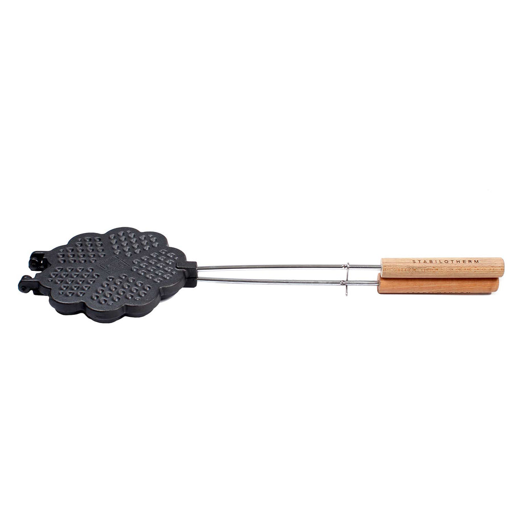 Stabilotherm Robustes Gusseisen-Waffeleisen