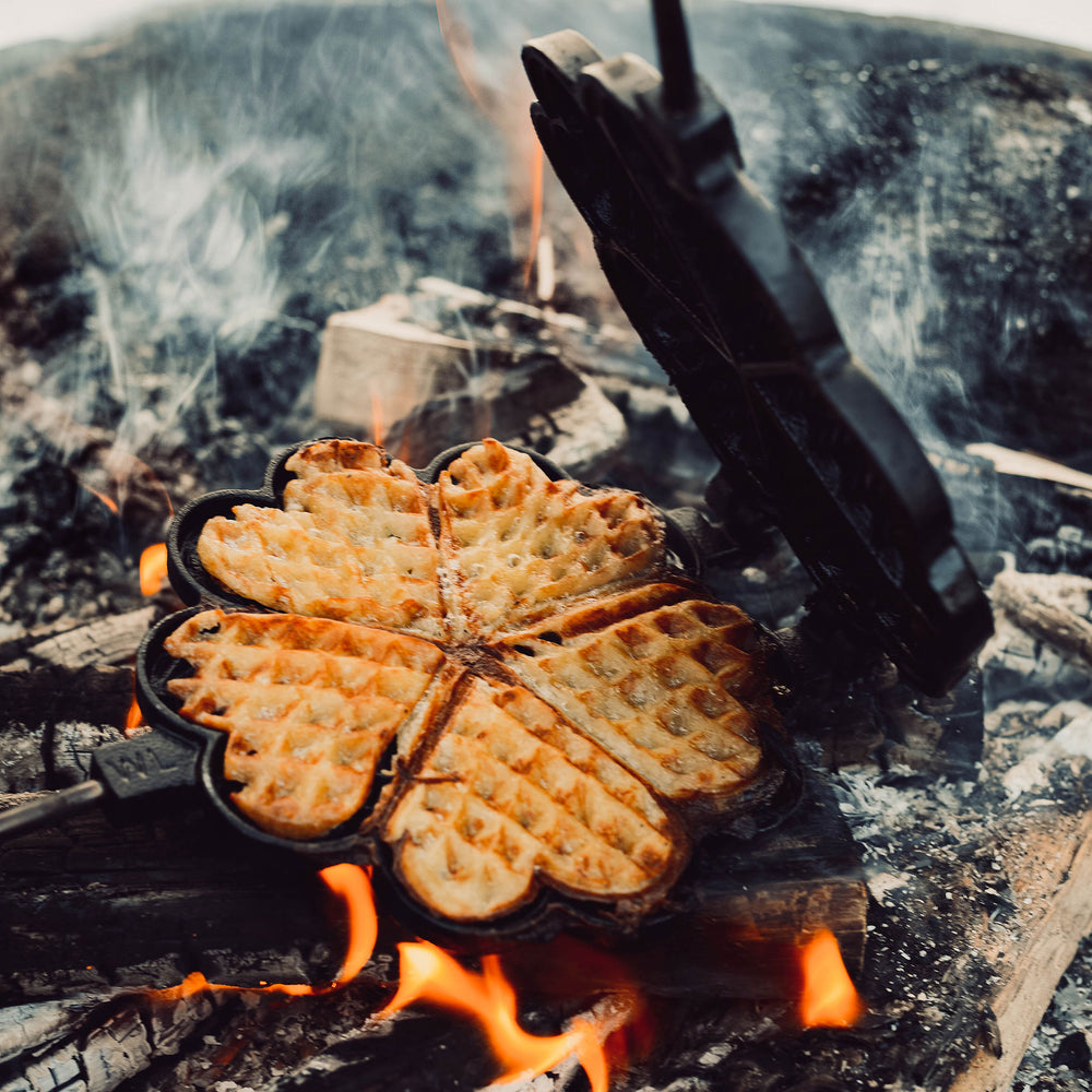 Stabilotherm Robustes Gusseisen-Waffeleisen