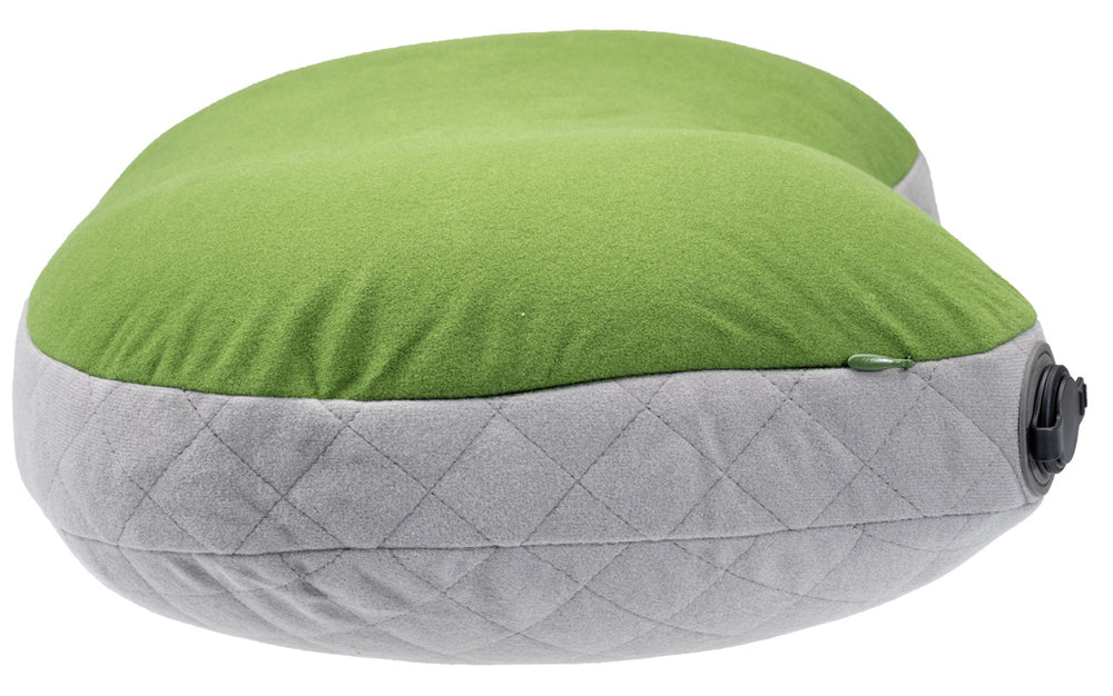 Cocoon Air Core Down Travel Pillow fresh olive/grey