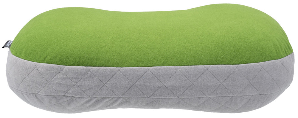 Cocoon Air Core Down Travel Pillow fresh olive/grey