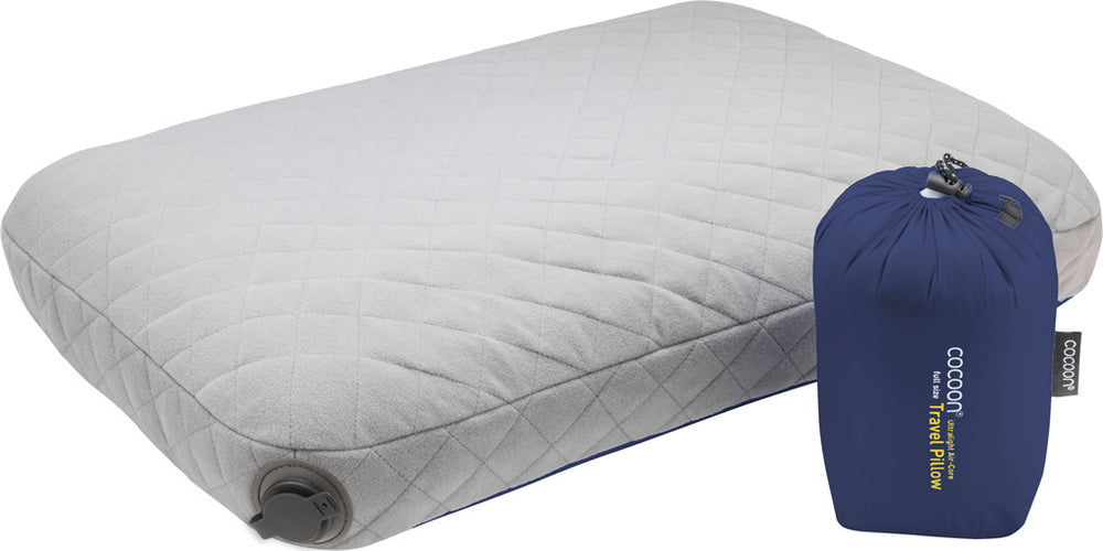 Cocoon Air Core Pillow Ultralight L dark indigo/grey