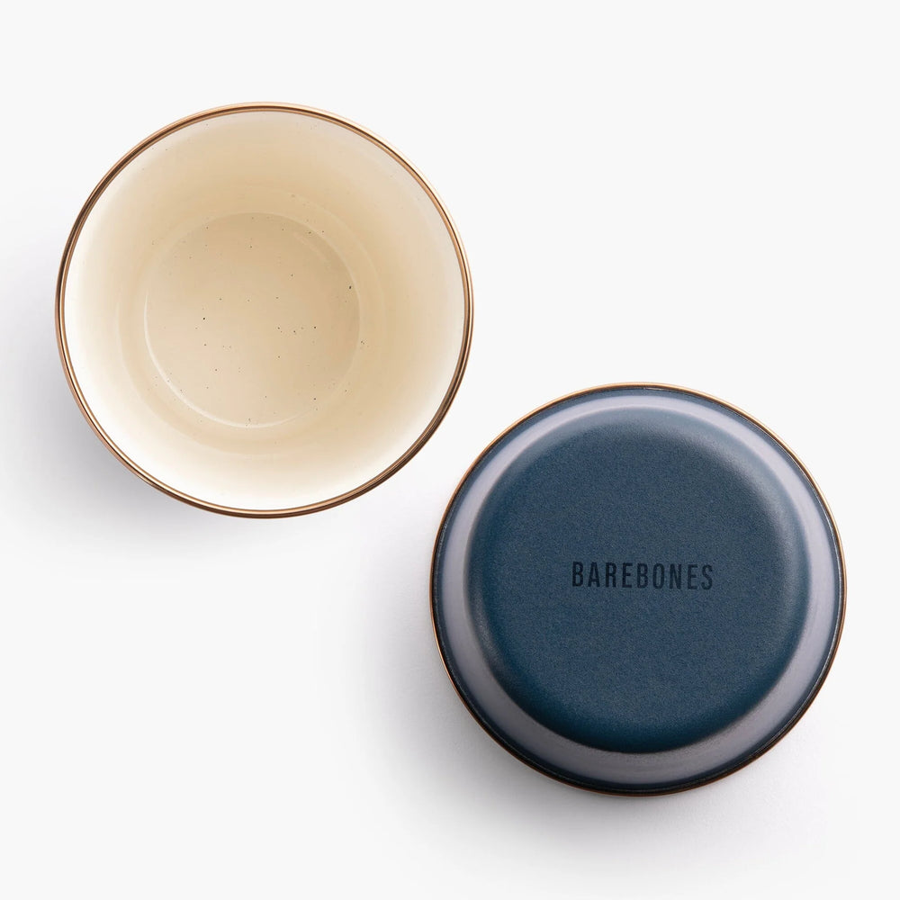 Barebones Emaille 2-Tone Tall Cup Set Blue