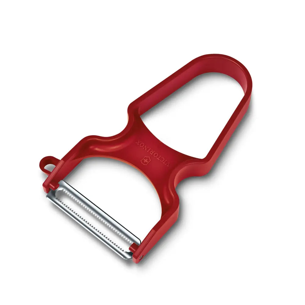 Victorinox RAPID Sparschäler, Zackenschliff, rot
