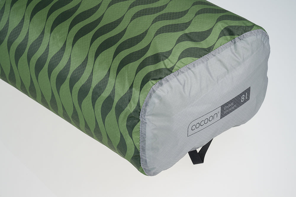 Cocoon Drybag Ultralight 13L Green Waves