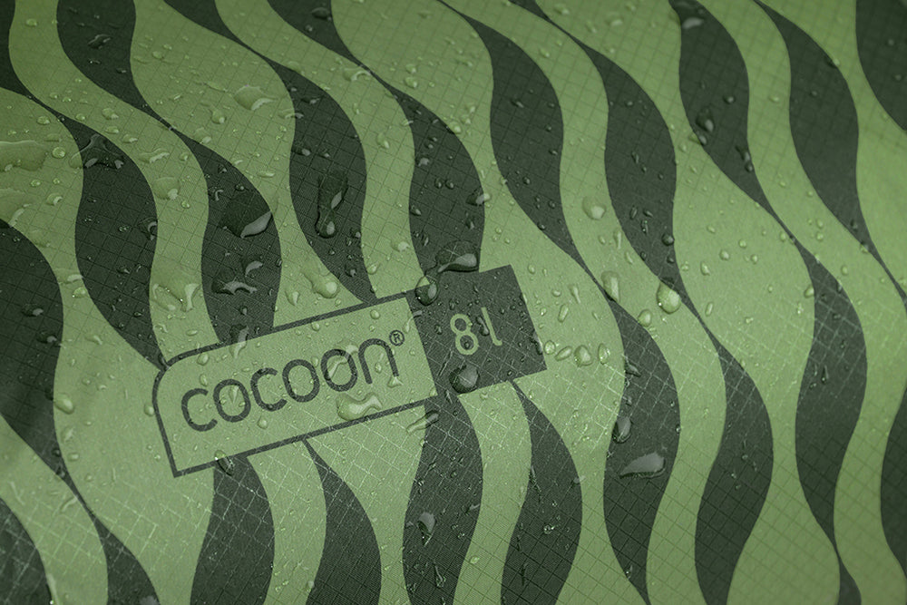 Cocoon Drybag Ultralight 21L Green Waves