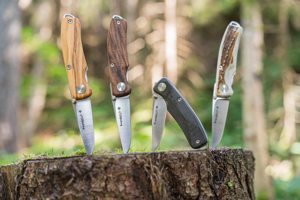 BregagliaKnife Maloja Klappmesser Olivenholz