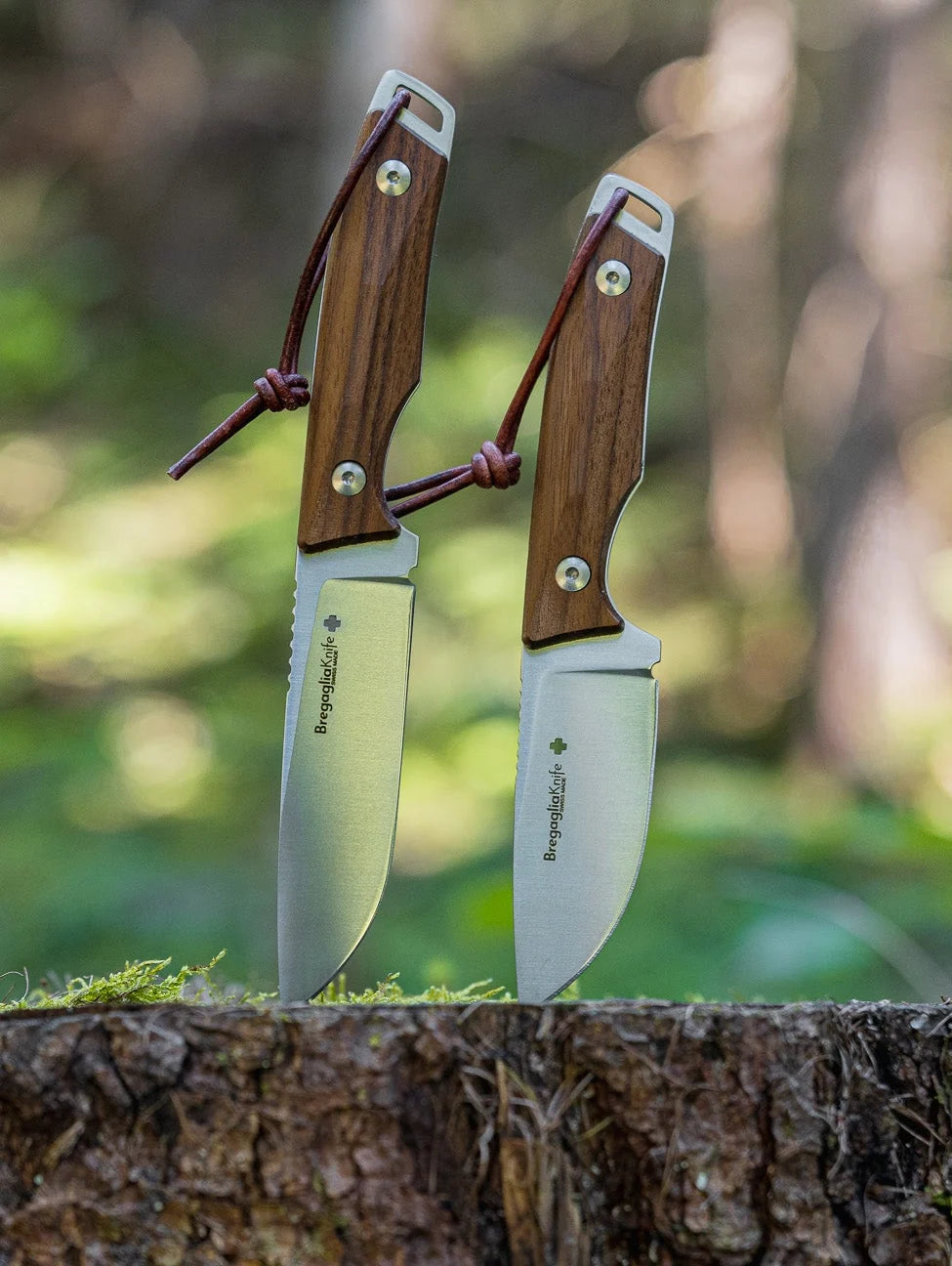 BregagliaKnife Maloja Full Tang Messer Nussbaum