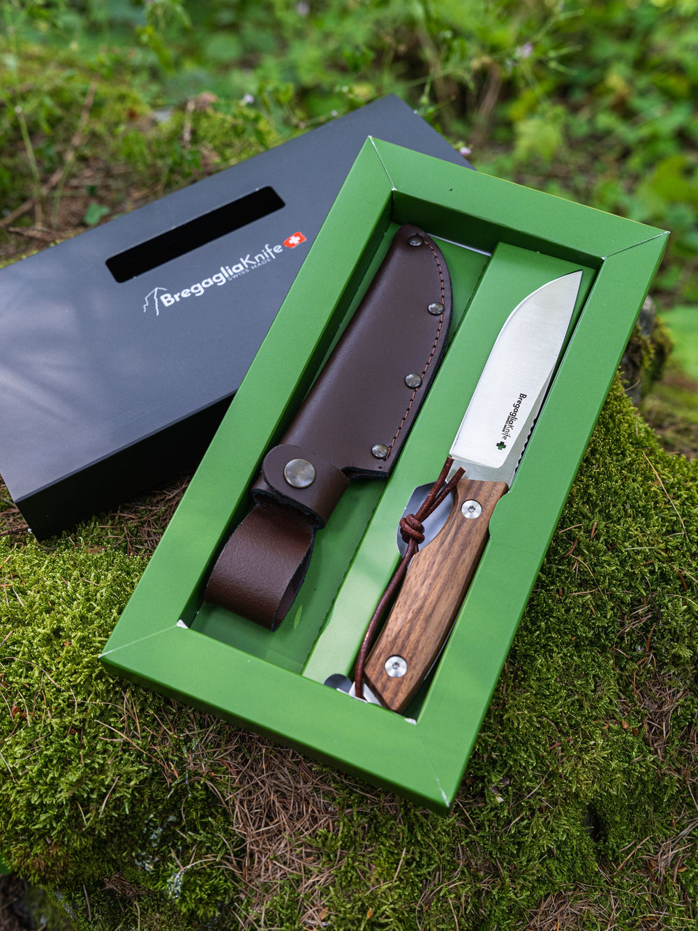 BregagliaKnife Maloja Full Tang Messer Nussbaum