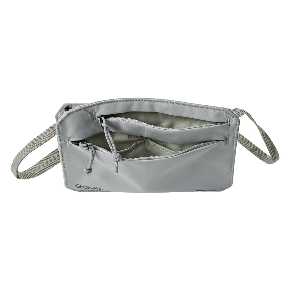 Eagle Creek Undercover RFID Neck Wallet Storm Grey