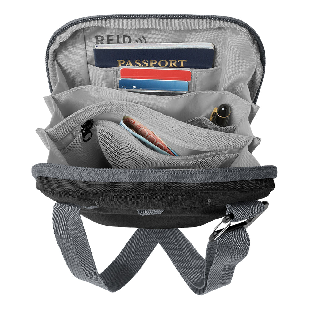 Eagle Creek Stash RFID Crossbody Bag Black