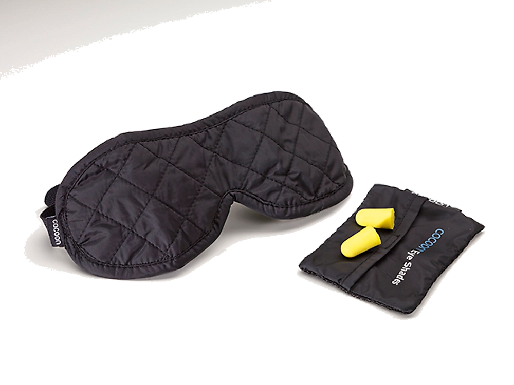 Cocoon Microfiber Eye Shades black / grey
