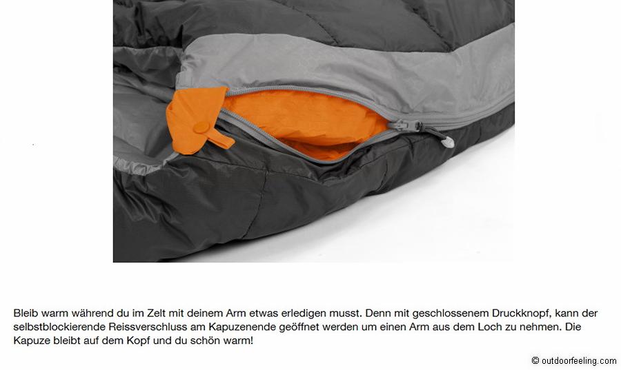 Exped Comfort -5 XLW Extraweiter 3-Saison Mumien Schlafsack