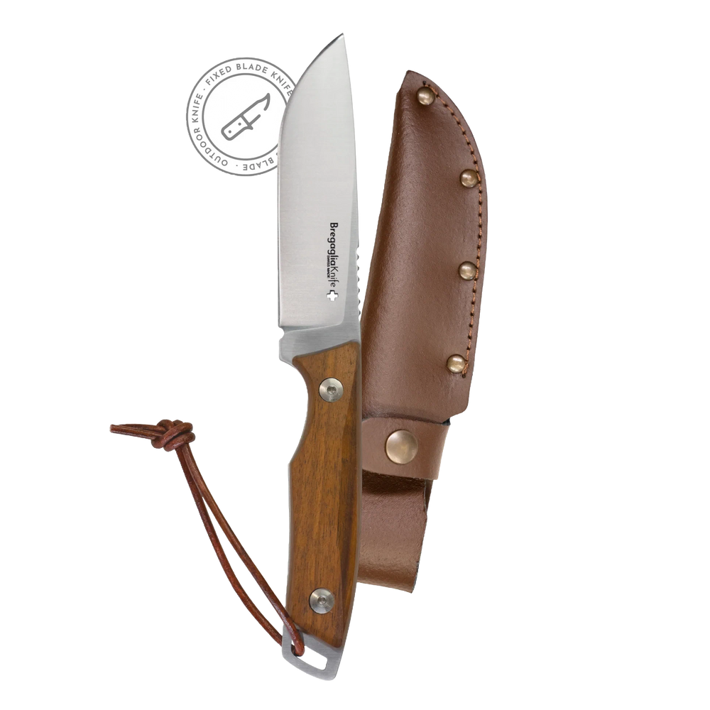 BregagliaKnife Maloja Full Tang Messer Nussbaum