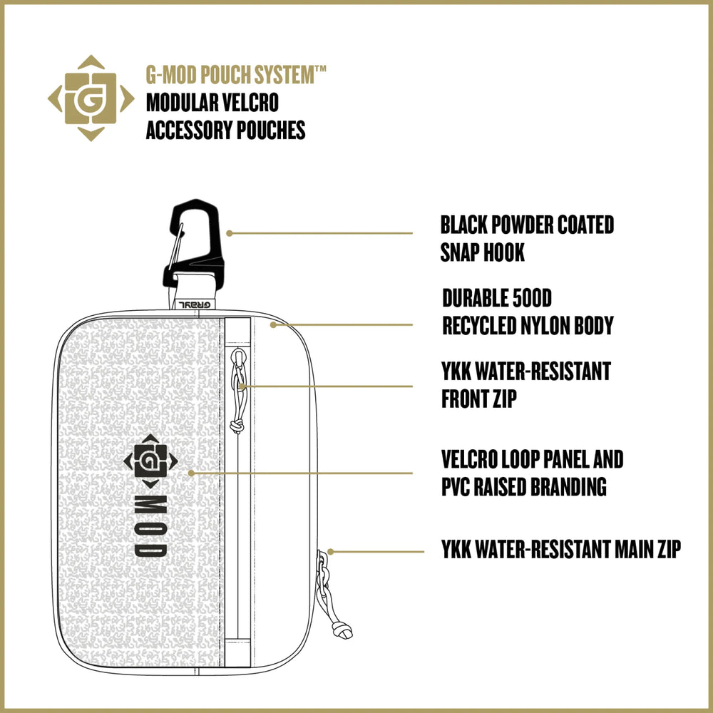 Grayl G-MOD Flat Wallet Pouch M Coyote