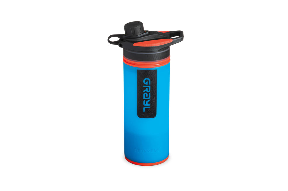 Grayl Geopress Purifier Wasserfilter 0.7L Blau