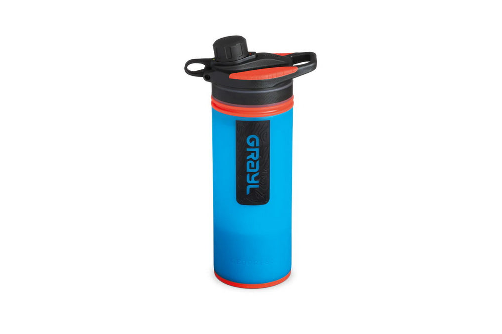 Grayl Geopress Purifier Wasserfilter 0.7L Blau