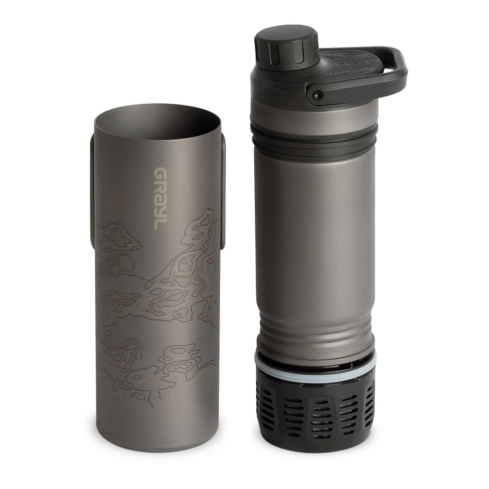 Grayl Ultrapress Purifier Titanium Wasserfilter 0.5L