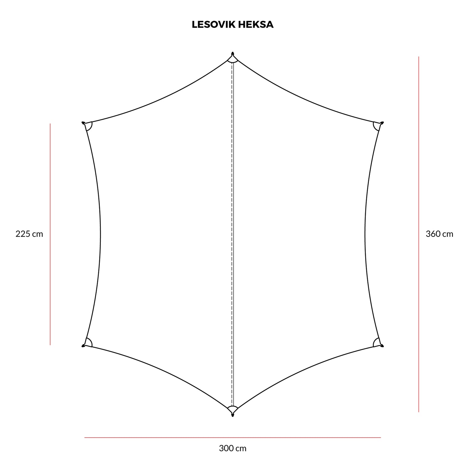 Lesovik Heksa Tarp FARBA F2 Terskog