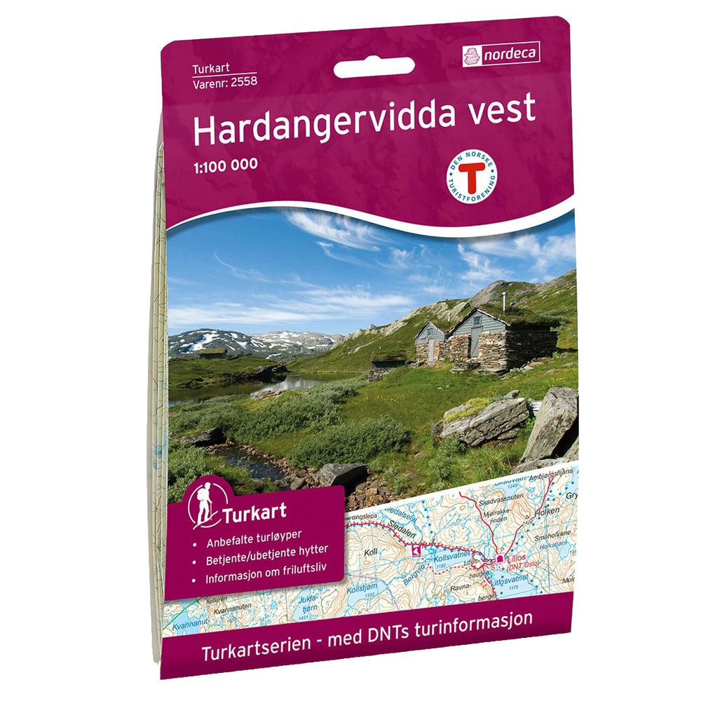 Turkart Hardangervidda Vest
