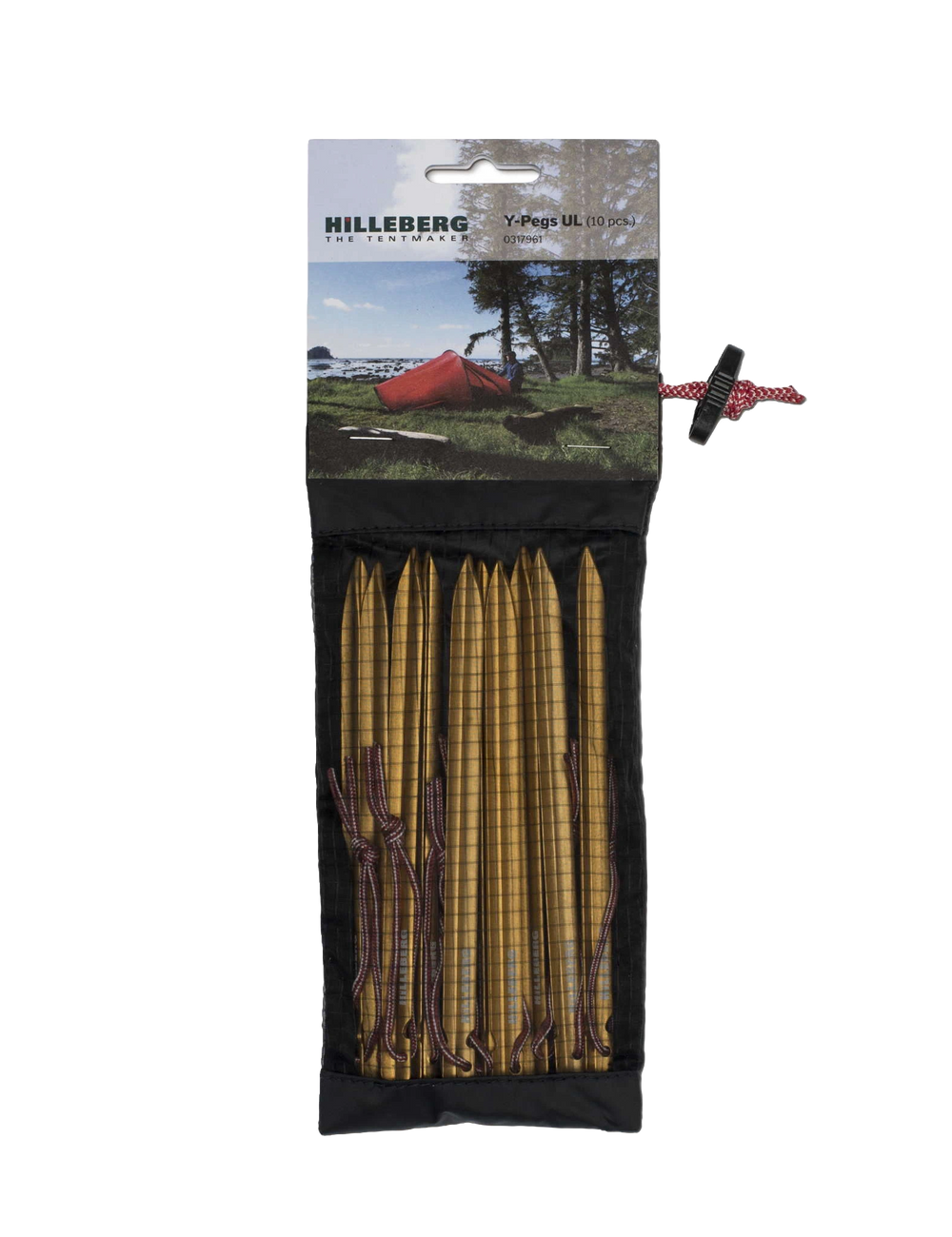 Hilleberg Y-Hering UL 10 Stück