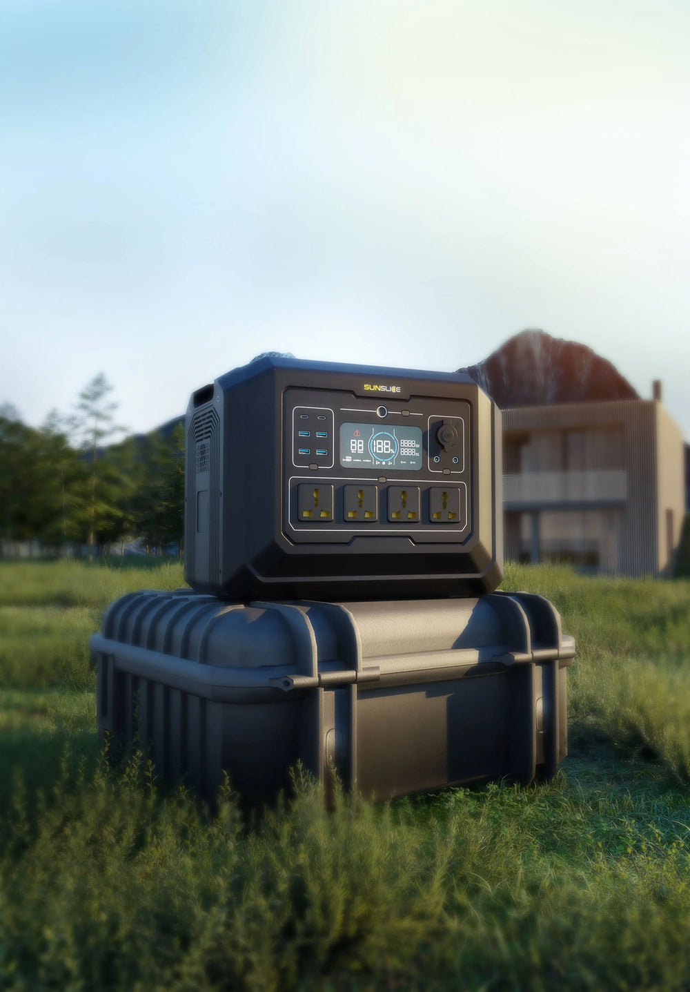 SunSlice Gravity 1024 Tragbarer Stromgenerator 1024 Wh (CH-Version)