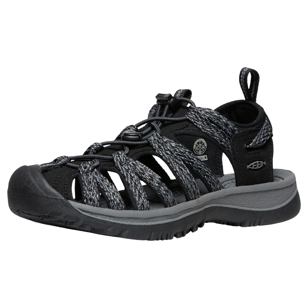 KEEN W Whisper Trekkingsandalen SCHWARZ