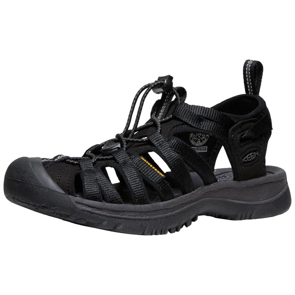 KEEN W Whisper Trekkingsandalen SCHWARZ