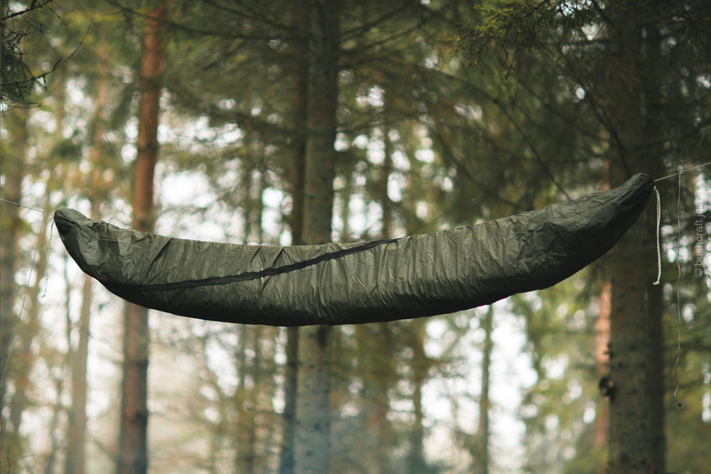 Lesovik LARVA FARBA MayFly Green -Hängematten-Packsack