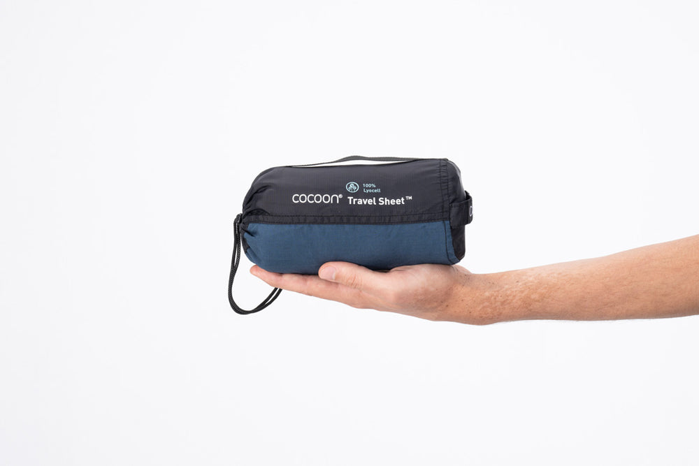 Cocoon Lyocell TravelSheet mystic blue