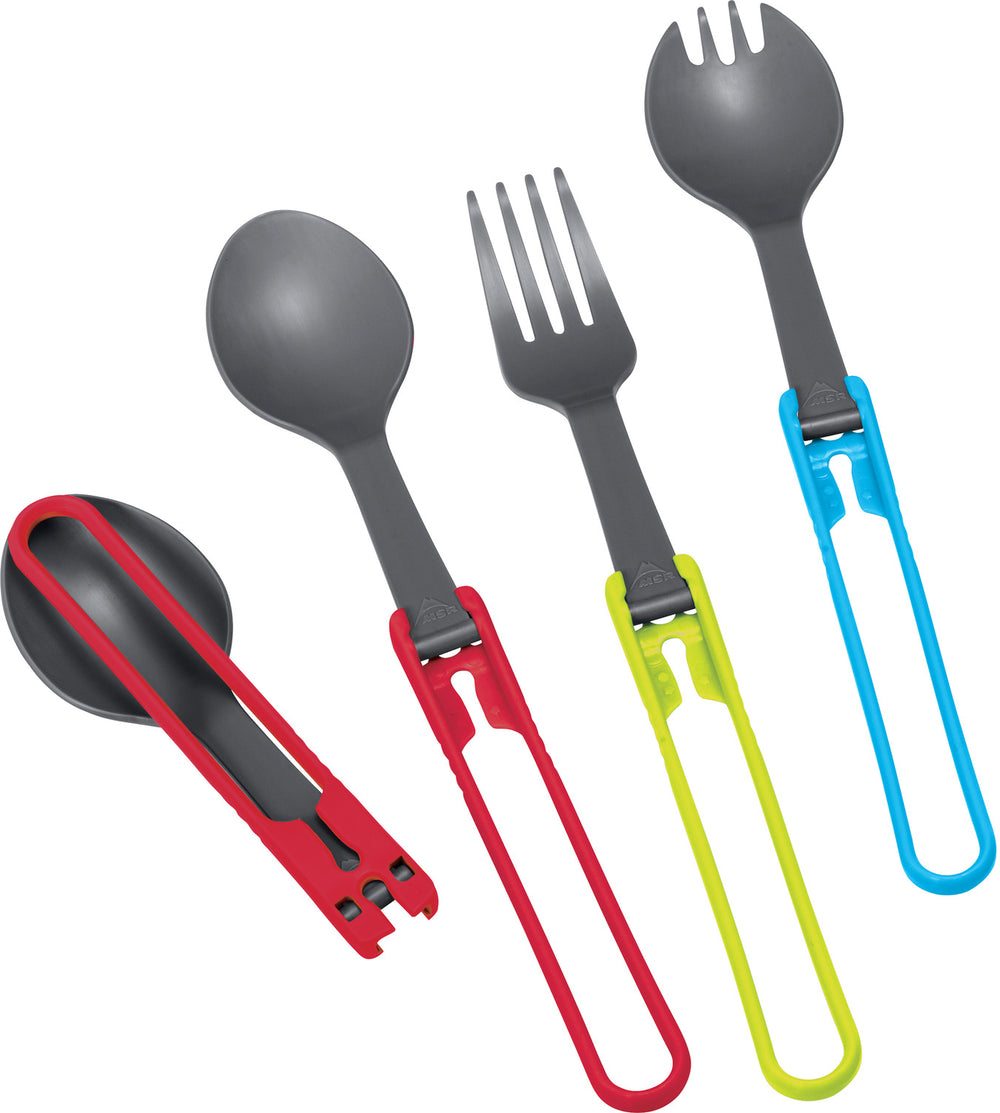 MSR Folding Fork Green