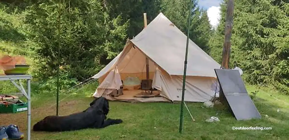 Nordisk Asgard 12.6 Bundle – Glamping-Zelt inkl. Zeltboden