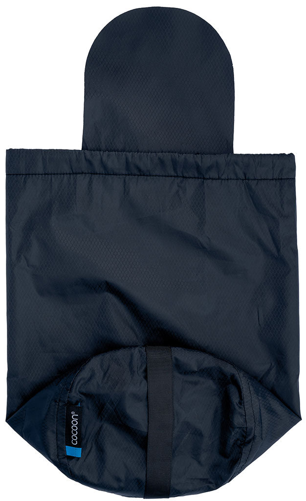 Cocoon Microfleece Polyester Pillow Stuff Sack L phantom black/light blue