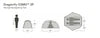 Nemo Equipment Dragonfly 2 OSMO™ Ultraleicht Zelt