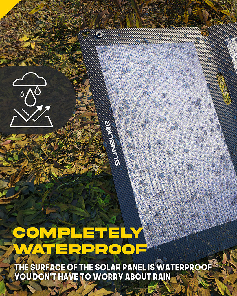SunSlice Fusion Flex 18 – Ultraleichtes & faltbares 18 W Solar-Panel