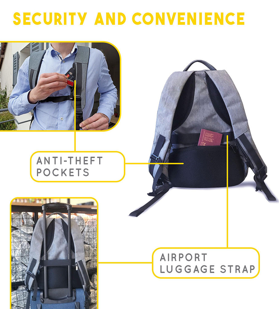SunSlice Zenith - 25L 8W Solar BackpackRed