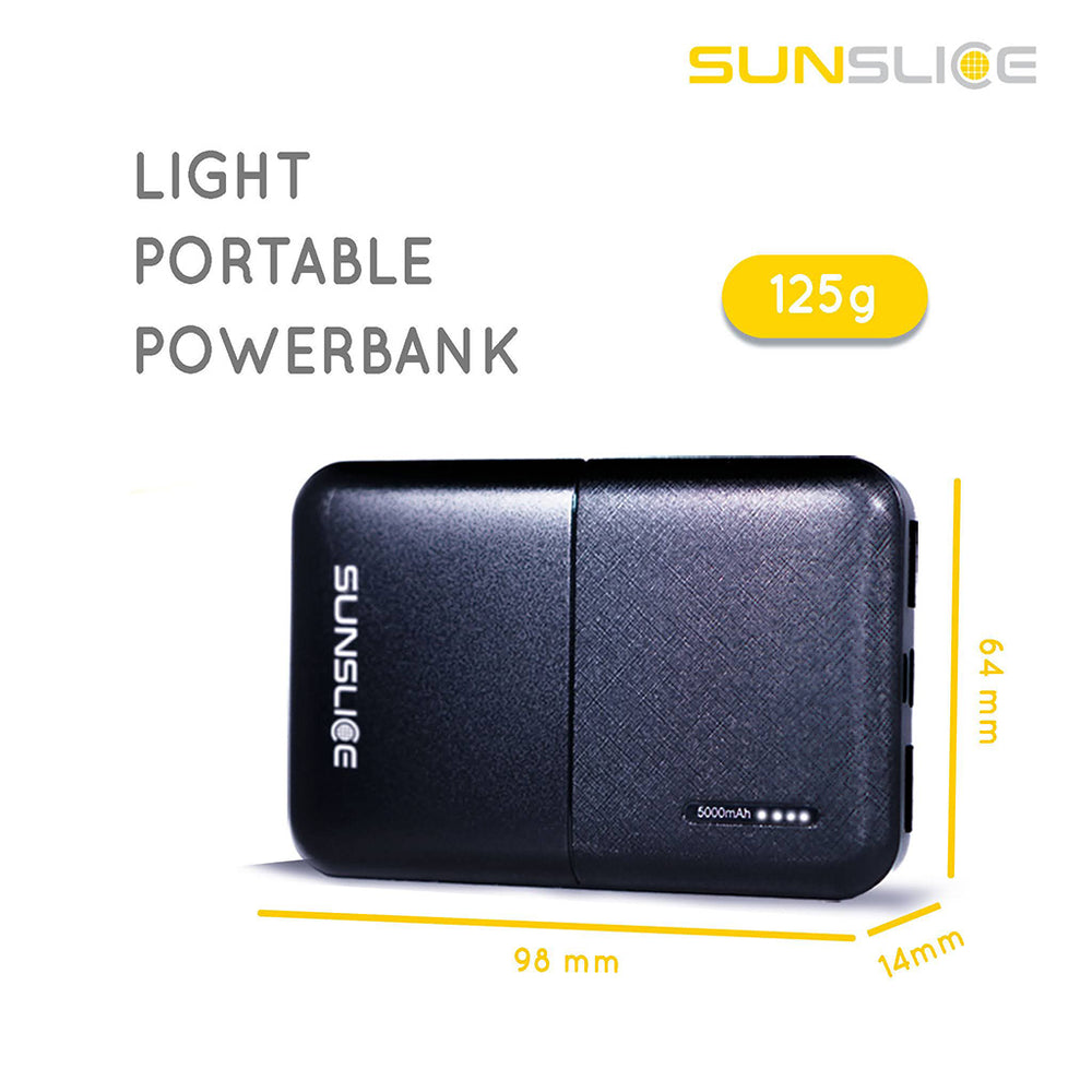 SunSlice SCOUT KIT – Kompaktes Solar-Lade-Set mit 6W Panel