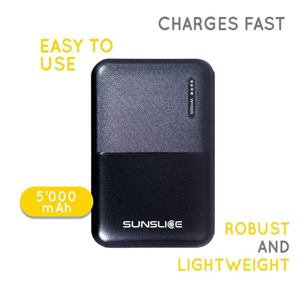 SunSlice SCOUT KIT – Kompaktes Solar-Lade-Set mit 6W Panel