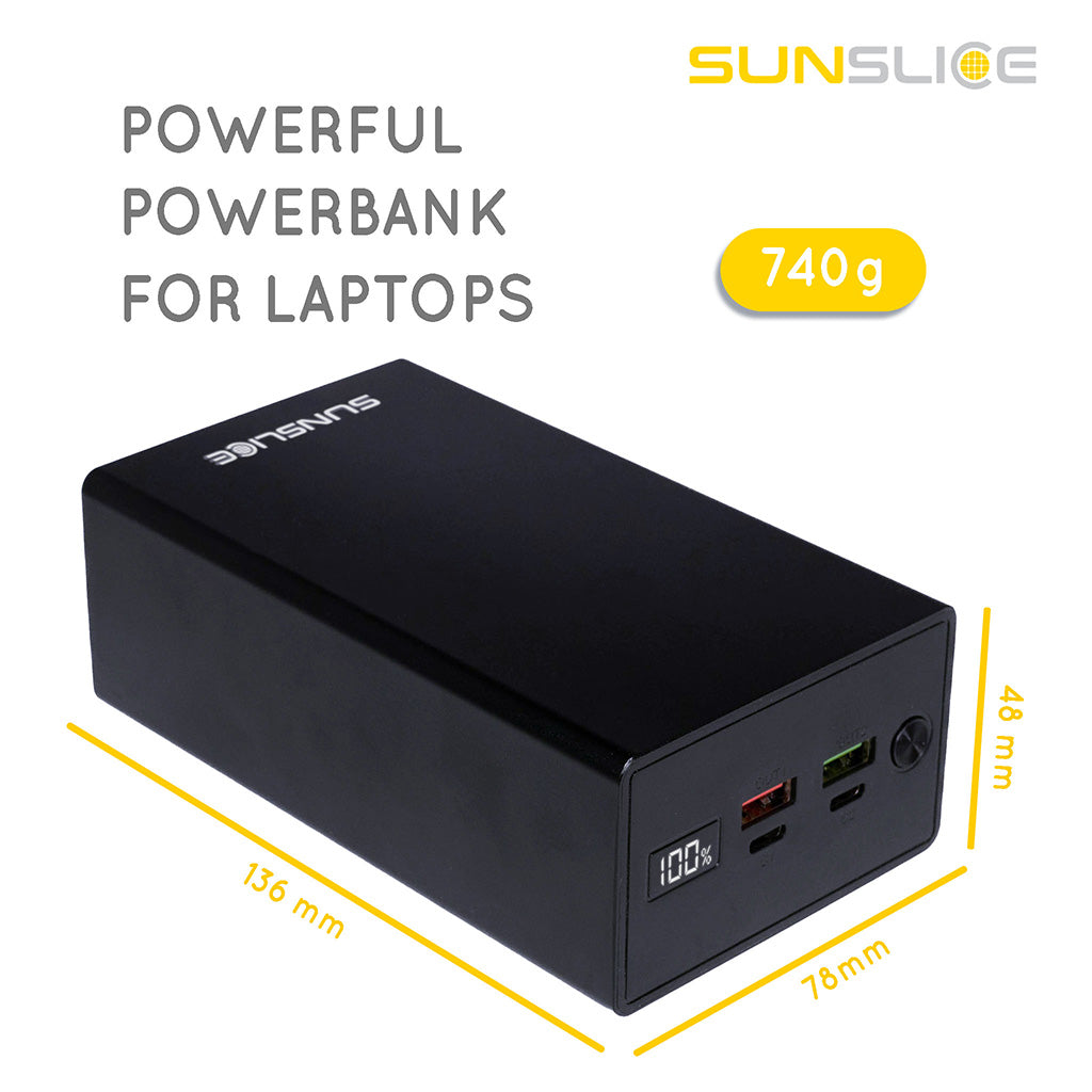SunSlice Gravity 40 - 40'000 mAh Laptop Powerbank