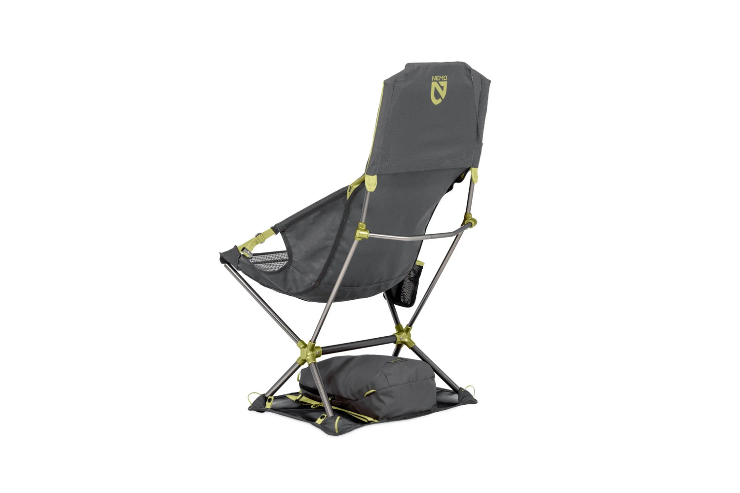 NEMO Equipment Satellite™ – Verstellbarer High-Back Campingstuhl Black